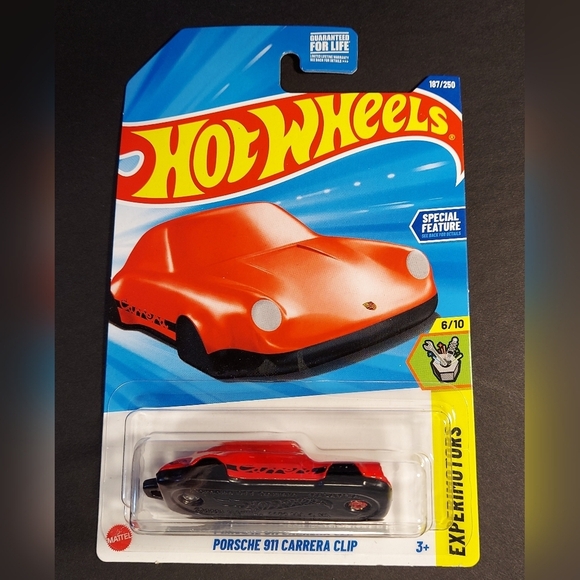 Other - Porsche 911 Carrera Clip Hotwheels